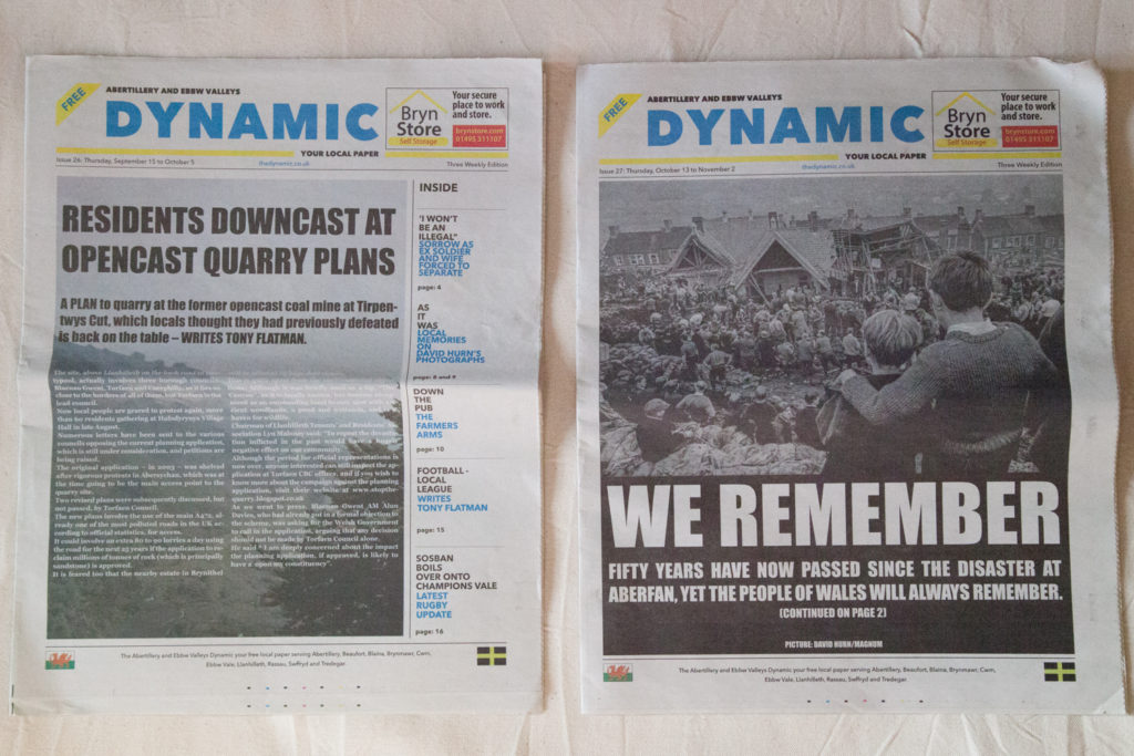 Covers of The Dynamic Newspaper